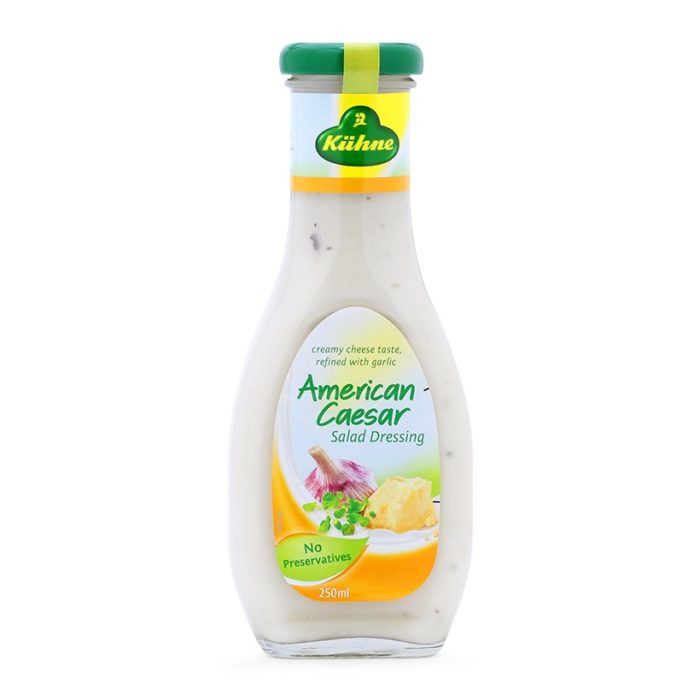 SS- Xốt trộn salad Kuhne 250ml - American Caesar Salad Dressing Kuhne 250ml ( Bottle )