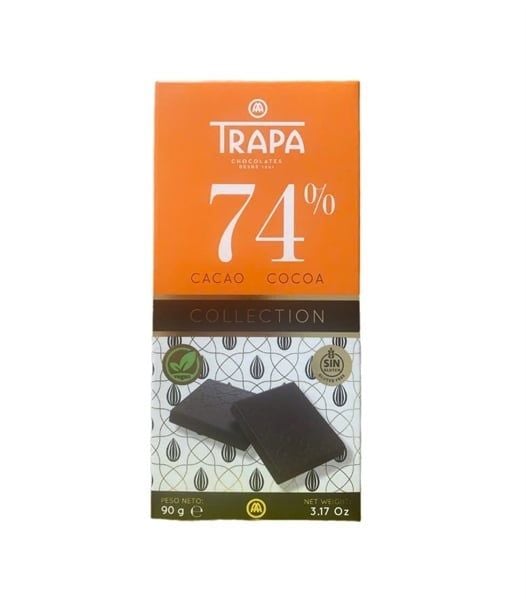 CH- Chocolate 74% Cocoa Trapa Noir 90g