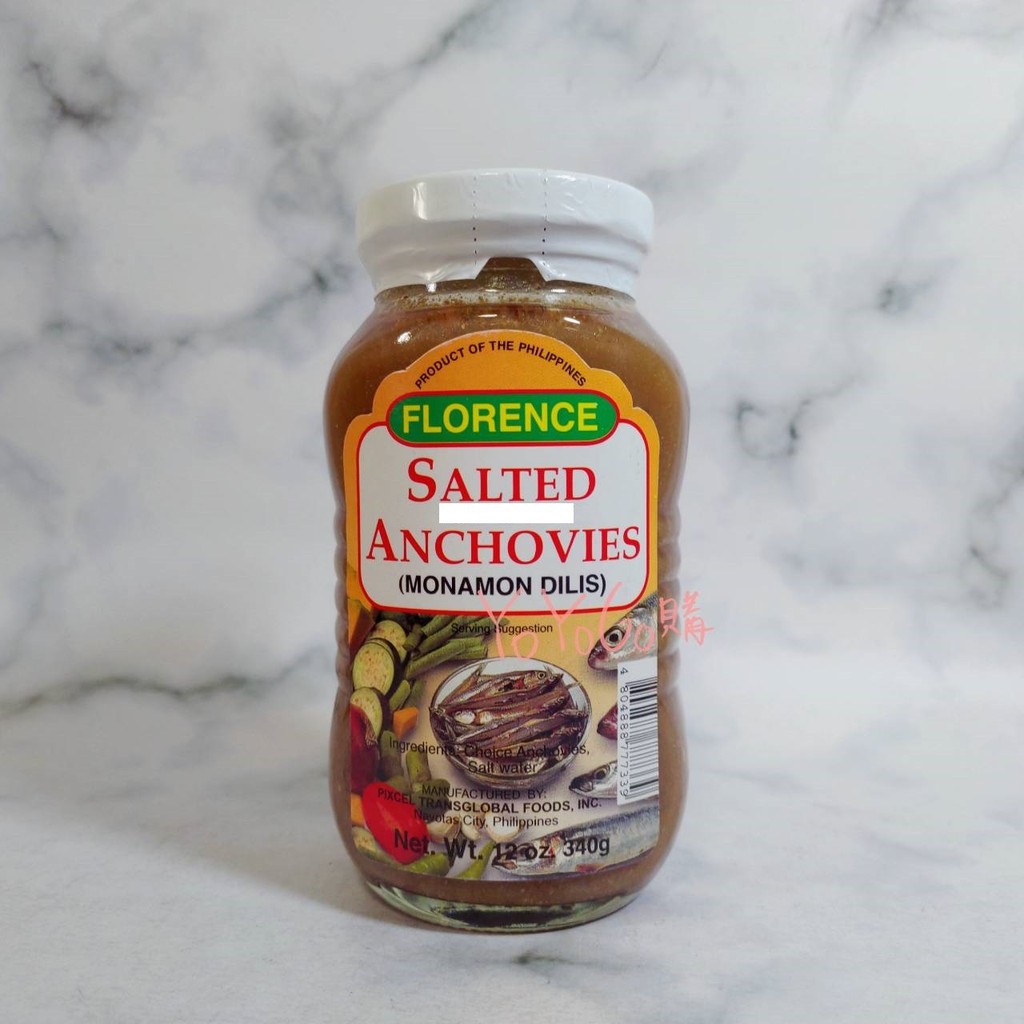 Florence salted anchovies monamon dilis 340g (4804888777339)