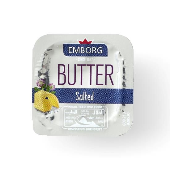 DA.B- Bơ lạt Emborg 82% béo 8g - Đà Nẵng, Hội An - Frozen Unsalted Butter Emborg 82% fat 8g ( Box )