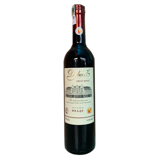 WI.R- Red Wine Fruit Wine Đà Lạt 750ml