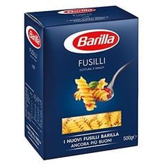 GR.P-Mì Ý. Fusilli Barilla 500g