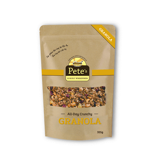 G- Ngũ cốc Tet Granola Pete's Luxury Wholefoods 325g ( Pack )