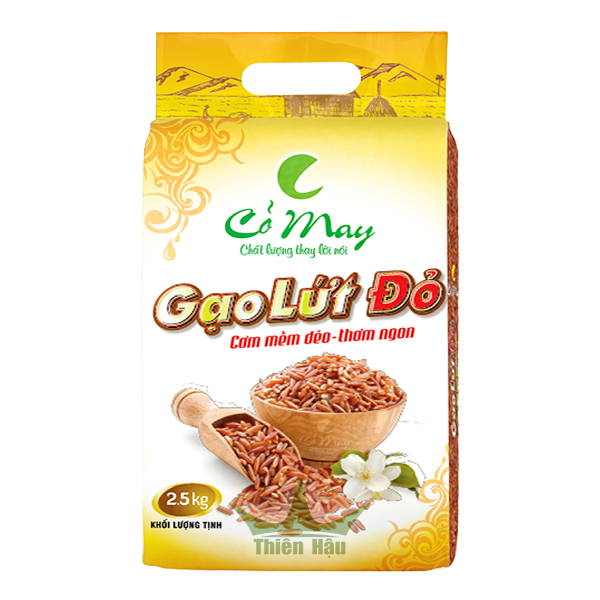 GR.R- Red Rice 2kg (Gạo Lứt Đỏ)