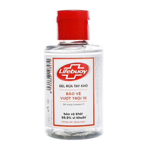 PU.PC- Gel Rửa Tay Khô Lifebuoy 100ml - Hand Wash Gel Lifebuoy 100ml ( bottle )