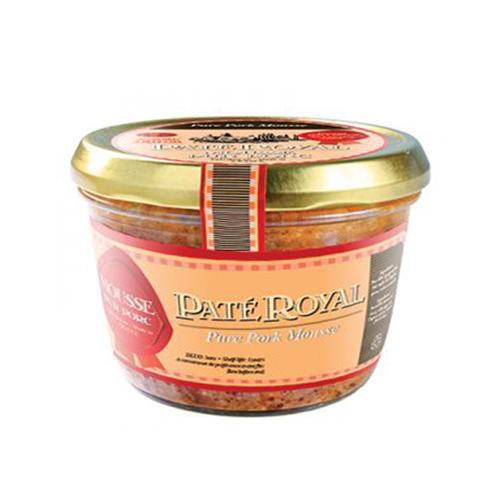 CDF- Pate gan heo Royal 180g - Pure Pork Mousse Paté ( Jar )