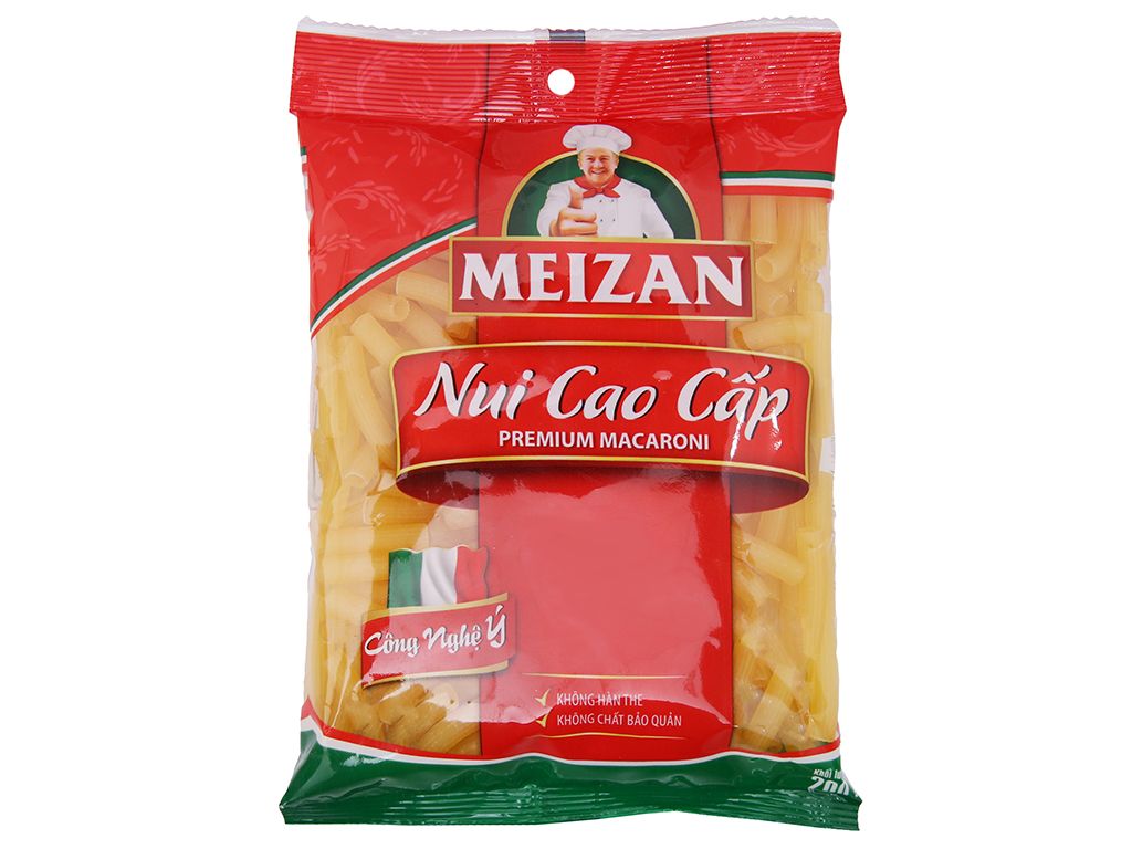GR.P- Nui cao cấp Meizan 200g - Premium Macaroni
