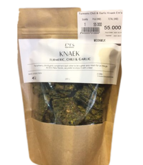 PC.WE- Bánh vị nghệ tỏi ớt - Turmeric Chili & Garlic Knaek Em's 200g ( pack )