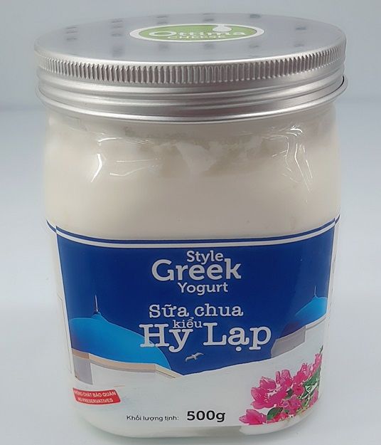 DY- Greek Yogurt Hy Lạp 500g ( jar ) - sữa chua Hy Lạp 500g - greek yogurt