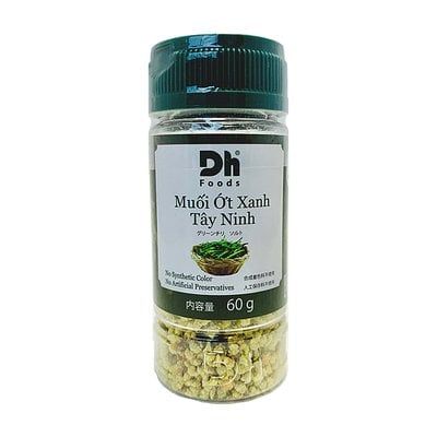 SD- Muối tôm ớt xanh Tây Ninh 60g - Green Chili Salt ( bottle )