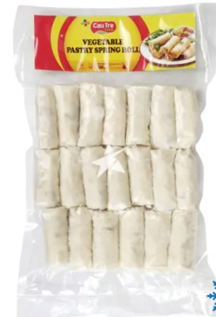 MD- Chả giò xốp chay Cầu Tre 400g - Vegetable Pastry Spring Roll Cầu Tre 400g ( pack )