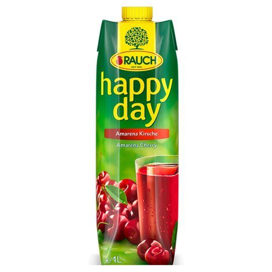 BJ-Happy Day Amarena Cherry Juice Rauch 1L (Bottle)