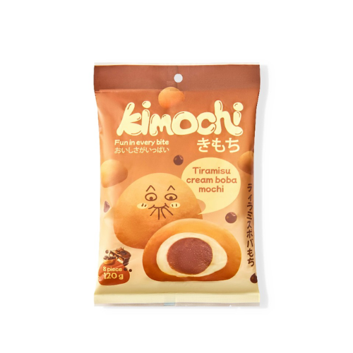 SN- Tiramisu Cream Boba Mochi Kimochi 120g