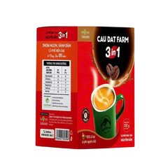 CF- 3 in 1 Instant Coffee Cau Dat Farm 300g