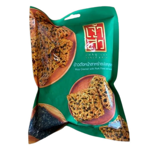 SN- Rice Cracker With Spicy Pork Floss & Seaweed Chaosua 30g