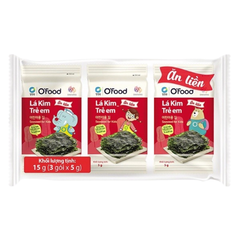 SN- Seaweed For Kids O'Food (3packs x 5g)