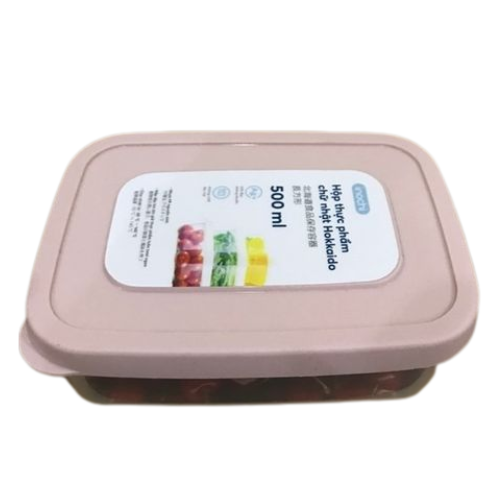 PU- Food Plastic Box Hokkaido 500ml