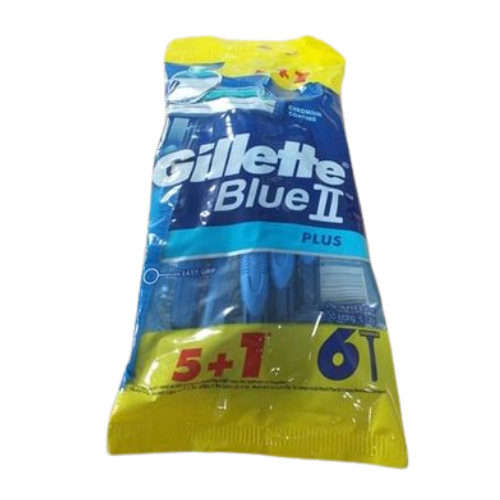 PU- Gillette Blue II Plus 5+1