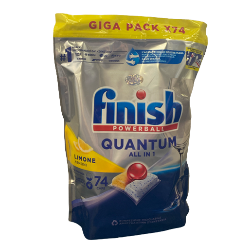 PU- Dishwasher Tablets 74Tab Quantum Finish 769.6g