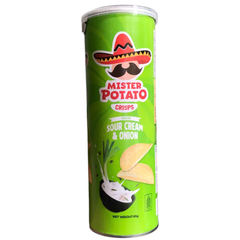 SN- Sour Cream & Onion Flavor Potato Snack Mister Potato 85g