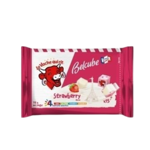 DA.C- Strawberry Flavor Belcube La Vache Quirit 78g