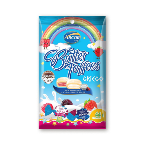 SN.CD- Butter Toffees Candy Griego Arcor 44g