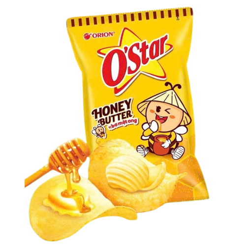 SN- Honey Butter Potato Chips O'star 30g