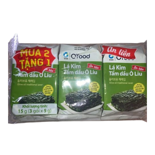 SN- Olive Oil Traditional Laver O'Food (3packs x 5g)