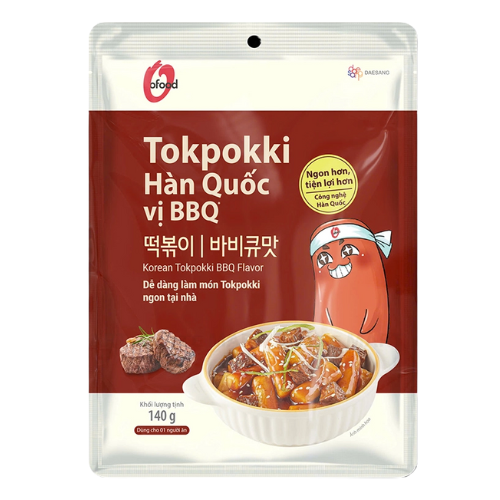 SS- BBQ Flavor Tokpokki Korea Sauce OFood 140g