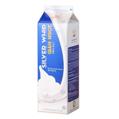 DA.W- Less Sugar Topping Cream Silver Whip 1kg