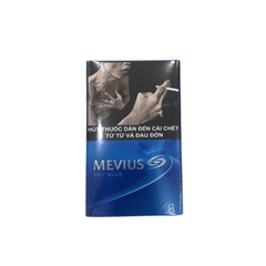 CI-Thuốc lá. Cigarette Mevius Sky Blue