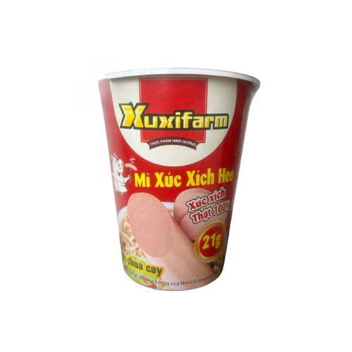 GR.NO- Spicy & Sour Shrimp Instant Noodles Xuxifarm 82g