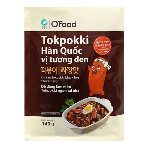 SS- Black Bean Flavor Tokpokki Korea Sauce OFood 140g