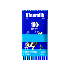 DA.M.F- Less Sugar UHT Fresh Milk Vinamilk 110ml