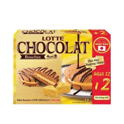 SN.PC- Chocolate Flavor Bouchee Lotte Chocolat 378g