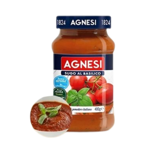 SS- Sugo Al Basilico Basil Sauce Agnesi 400g