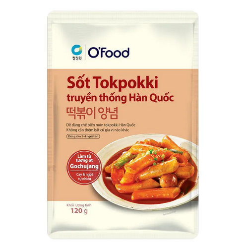 SS- Traditional Tokpokki Sauce Korean O'Food 120g