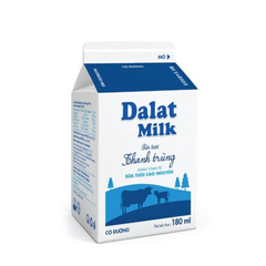 DA.M.P- Sweetened Pasteurized Milk DalatMilk 180ml