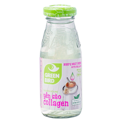 BW.S- Bird Nest Drink With Collagen Green Bird 185ml (Mã lẻ 1 chai)