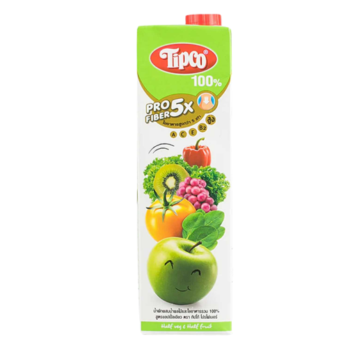 BW.J- Mixed Vegetables & Green Apple Juice Tipco 1L