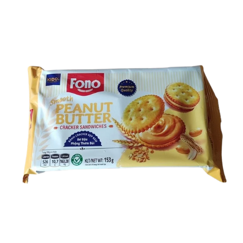 SN.PC- Peanut Butter Cracker Sandwiches Fono 153g