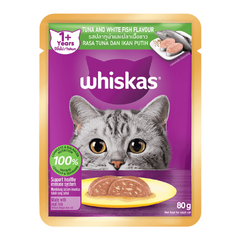 PET- Tuna & Fish Flavor Cat Food Whiskas 80g