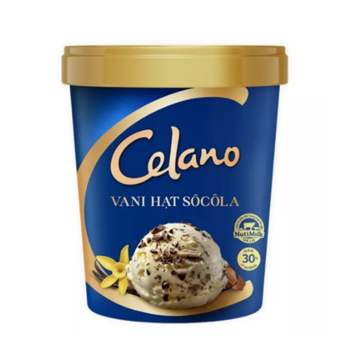 IC- Vanilla Chocolate Chips Ice Cream Celano 460ml