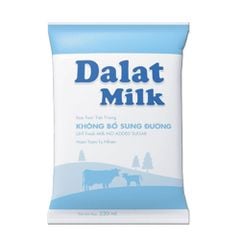 DA.M.F- Plain Fresh Milk Dalatmilk 220ml