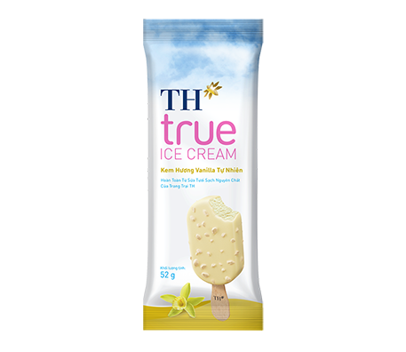 IC- Natural Mung Bean Ice Cream TH True 52g ( pack ) - only sale in Nha Trang