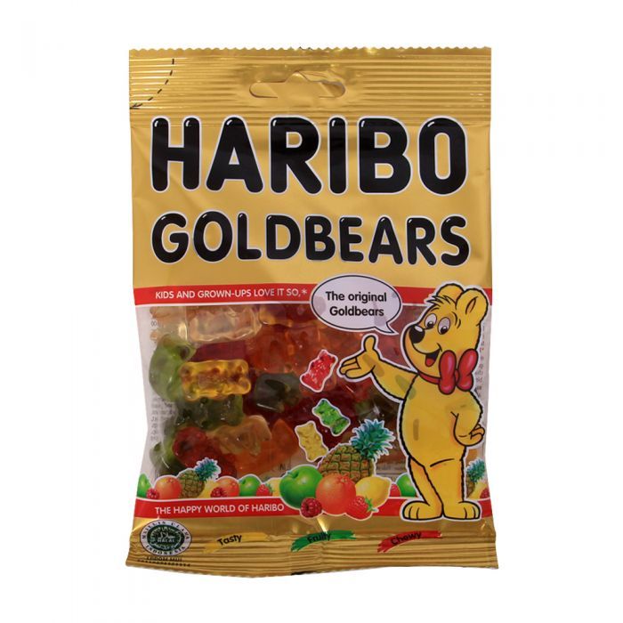 CD- Kẹo dẻo Gold bears Candy Haribo 80g ( pack )