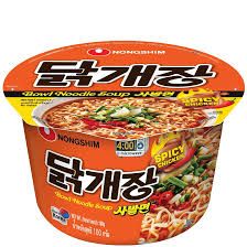 GR.NO- Spicy Chicken Noodles Soup Nongshim 100g