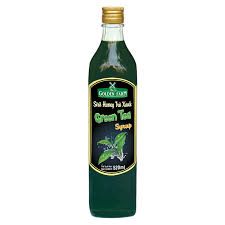 SR- Green Tea Syrup Gold Farm 520ml