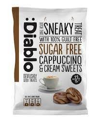 SN.CD- Sugar Free Candy Capuccino & Cream Sweet Diablo 75g