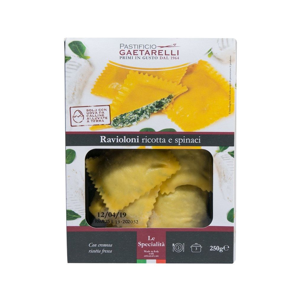 PF- Italian Favorites Ravioli Ricotta Cheese&Spinach Limoncello 250g ( pack )